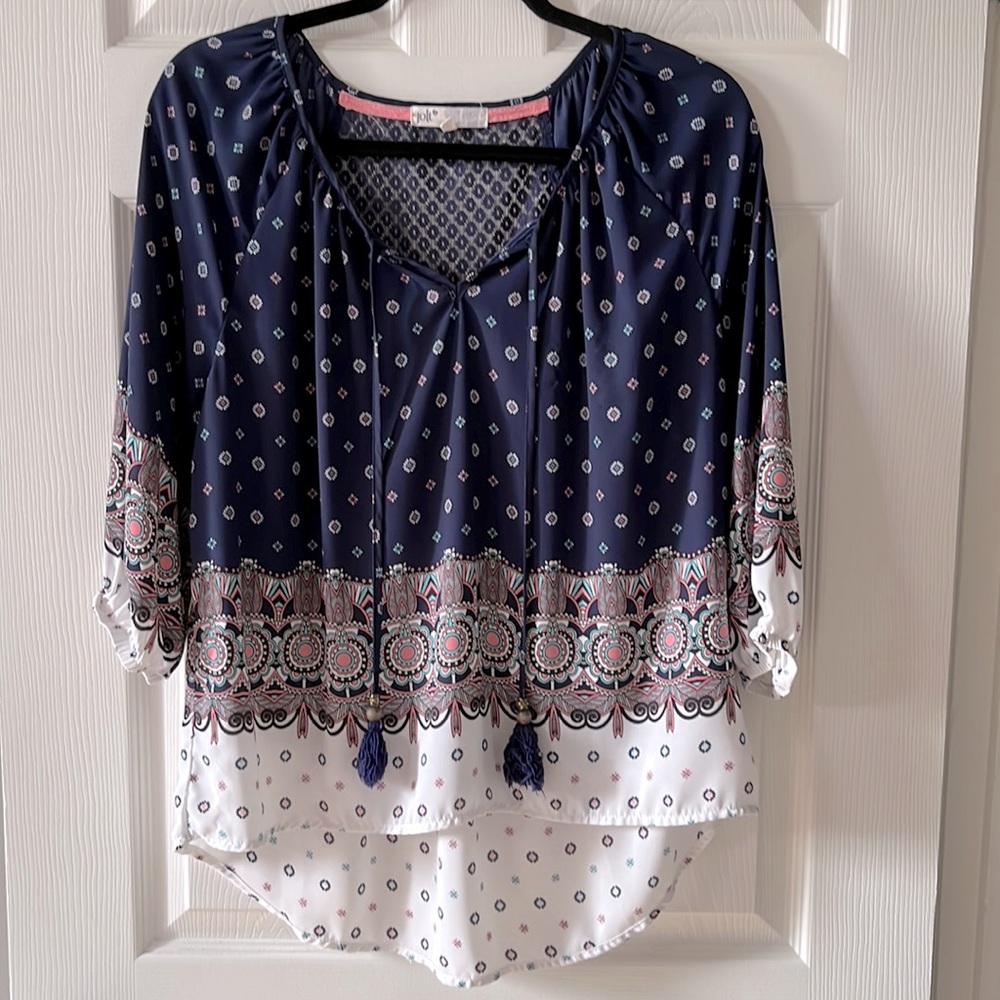 Jolt boho blouse size L